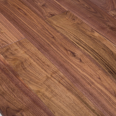 CROWNWOOD EXOTIC ONE Массивная (шип-паз) Орех Американский Натуральный Натур лак 300..1800 х 127 х 19,05 / 2.164 м2