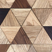 Стеновые панели CROWNWOOD WP3DTM20 Трой, Дуб / Термо Ясень браш.