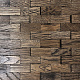 Стеновые панели CROWNWOOD WP3D4040 Рубка, Дуб шлиф