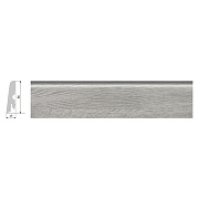 Плинтус Corkstyle Print Oak Castle White