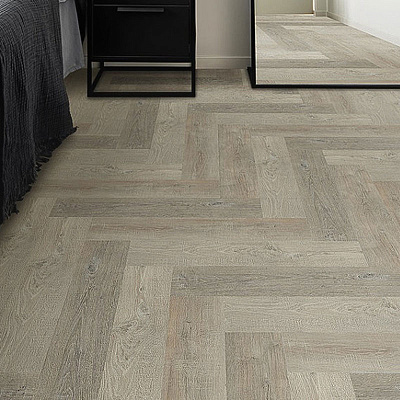 Floor Factor SPC Herringbone HB05 Graphite Oak