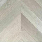 CROWNWOOD Urban Французская елка (45°) Дуб White натур-селект, Лак 125 x 785 x 14 / 1.57м2