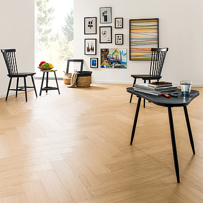 Par-ky Swing (Herringbone) 06  Ivory oak лак
