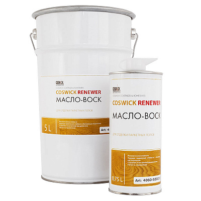 Масло-воск для отделки паркетных полов Coswick 4070-020000
