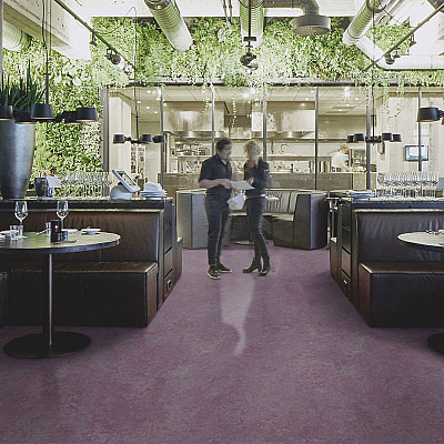 Marmoleum Marbled Real 3272 Plum - 2.5