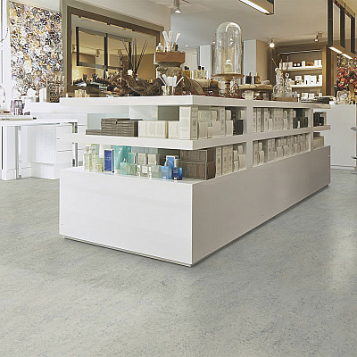 Marmoleum Marbled Real 3032 Mist Grey - 2.5