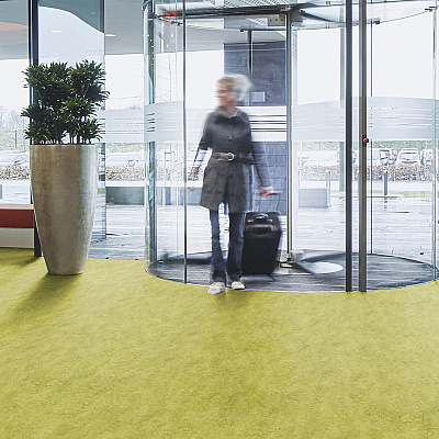Marmoleum Marbled Real 3224 Chartreuse - 2.0