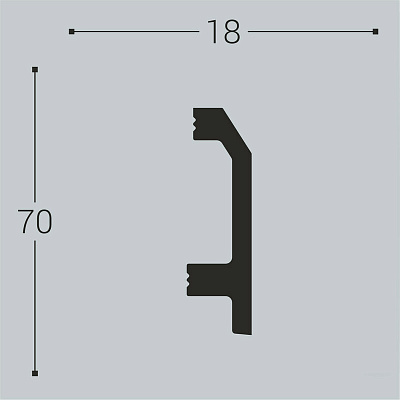 XPS П 11 70х18/ Белый
