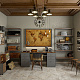 Stone Floor HP SPC  234-1 Травертин Бежевый