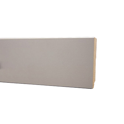 Плинтус KRONOTEX KTEXF 2400х80х18/ Белый под покраску