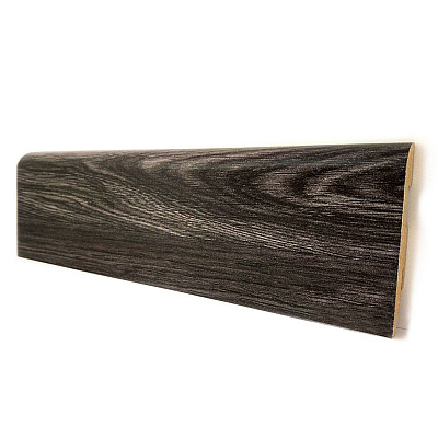 Плинтус TeckWood 2150x16x75/ Дуб Графит (Oak Grafit)