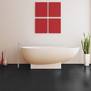 Wineo 800 Tile DB00103-1 XXL Solid Black Плитка черная сплошная