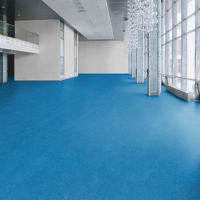 Marmoleum Marbled Fresco 3264 Greek Blue - 2.5