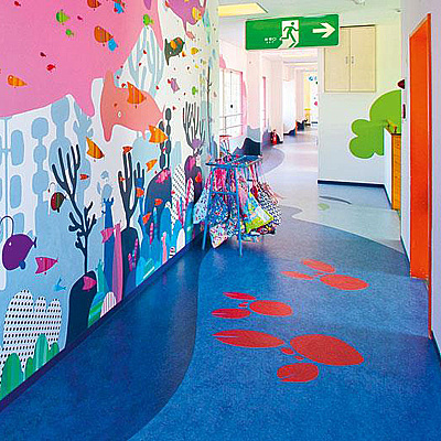 Marmoleum Marbled Real 3030 Blue - 2.0