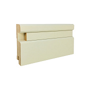 Плинтус CROWNWOOD МДФ F3-VF3 RAL + вставка гладкая 8х18 RAL