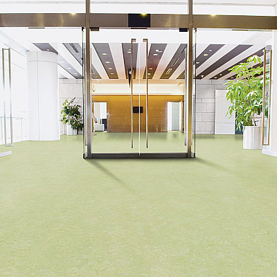Marmoleum Marbled Real 3881 Green Wellness - 2.0