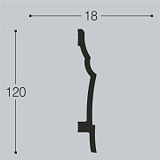 XPS П 19 120х18/ Белый