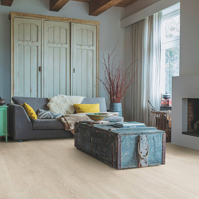 Quick Step Majestic MJ3547 Дуб лесной массив светло-серый