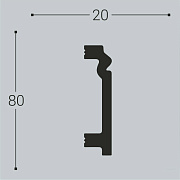 XPS П 3 80х20/ Белый