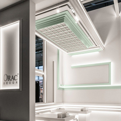 Профиль для скрытого освещения Orac 2000x140x50/ C382