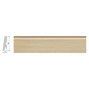 Плинтус Corkstyle Print Oak Creme