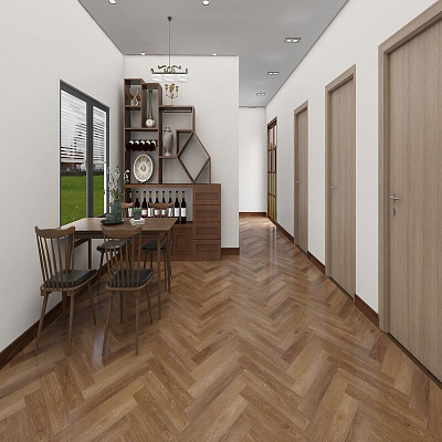 Hoi Lock Flooring Herringbone Shanghai  3033016SH Цинь (B)